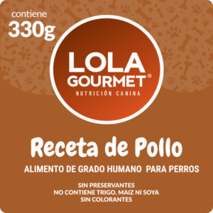 LG Pollo 330g Label