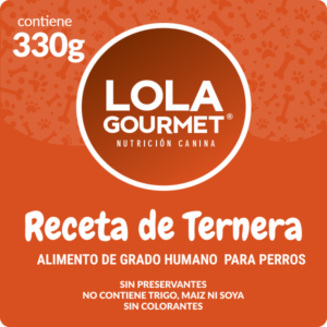 LG Ternera 330g Label