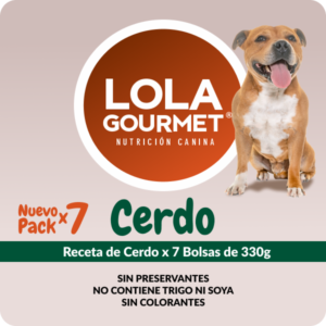 Lola Gourmet Pack x 7 Cerdo