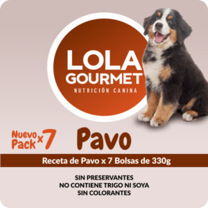 Lola Gourmet Pack x 7 Pavo