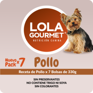 Lola Gourmet Pack x 7 Pollo