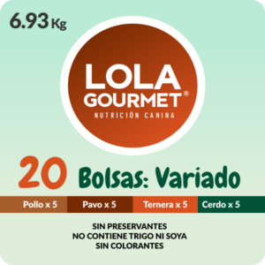 Lola Gourmet, Pack de 20 bolsas