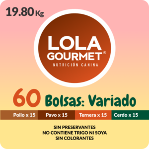 Lola Gourmet Pack x 60 Variado